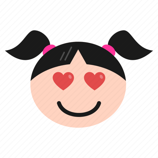 Feeling, girl, happy, in, love, loved, valentine icon - Download on Iconfinder