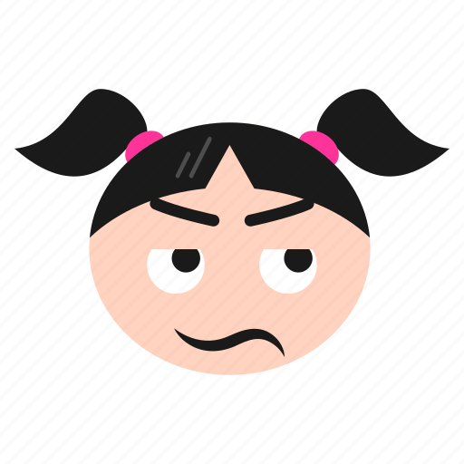 Afraid, confounded, confused, emoji, face, girl, women icon - Download on Iconfinder