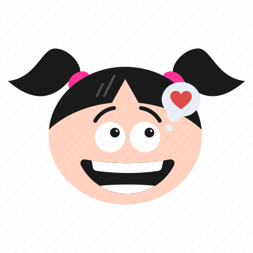 Feeling, happy, in, love, loved, smiley, valentine icon - Download on Iconfinder