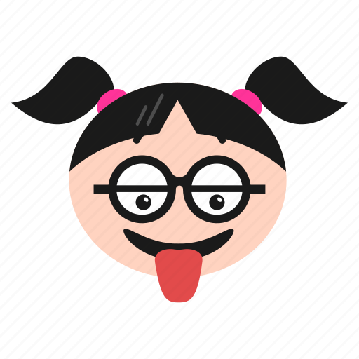 Crazy, emoji, face, girl, naughty, tongue, women icon - Download on Iconfinder