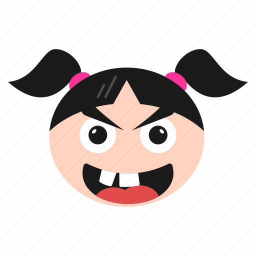 Emoji, girl, grin, laughing, nerd, women icon - Download on Iconfinder
