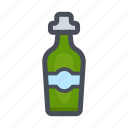 beverage, bottle, color, drink, glass, water