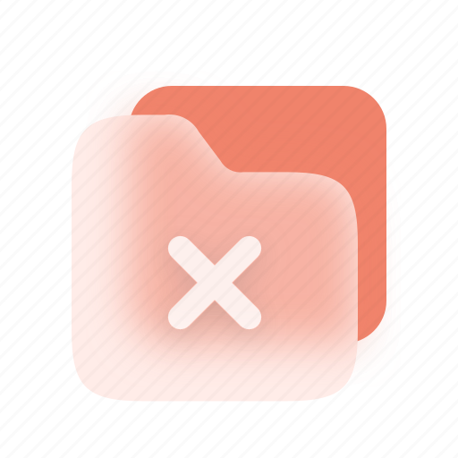 Document, delte, close, glass icon - Download on Iconfinder