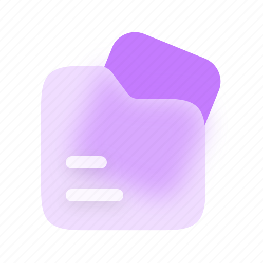 Document, glass, page, file icon - Download on Iconfinder