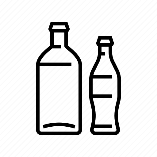 Bottle, glass, production, plant, vase, jar, light icon - Download on Iconfinder
