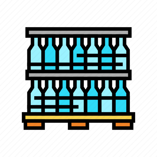 Bottle, glass, packing, storage, production, plant icon - Download on Iconfinder
