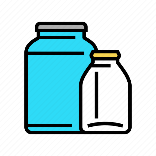 Jar, glass, production, plant, bottle, vase icon - Download on Iconfinder