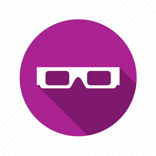 Cinemal, eye, eyesight, film, glasses, illusion, media icon - Download on Iconfinder