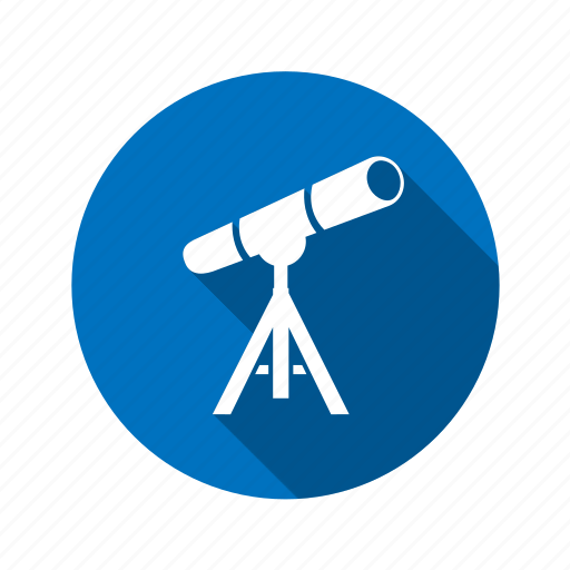 Observe, planet, telescope, view, zoom icon - Download on Iconfinder