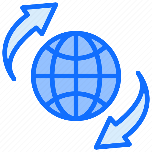 World, globe, global, sync, internet, updating, international icon - Download on Iconfinder