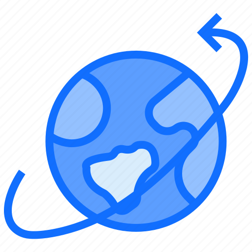 World, globe, global, around, arrow, sphere, international icon - Download on Iconfinder