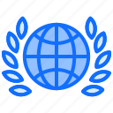 world, globe, global, wreath, natural, international