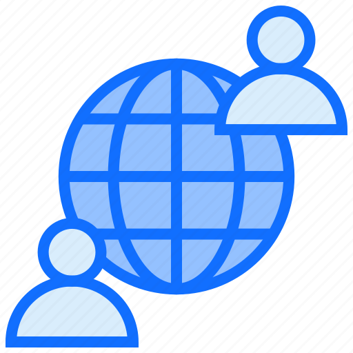 World, globe, global, communication, network, people, international icon - Download on Iconfinder