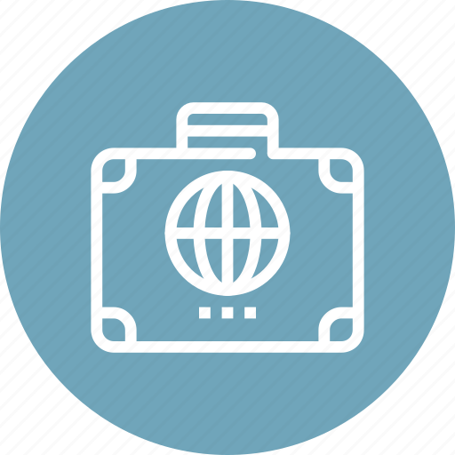Bag, baggage, global, international, luggage, travel, world icon - Download on Iconfinder