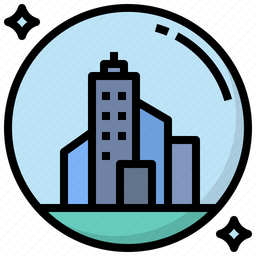 Clean, city, hygiene, building, modern, globalization, property icon - Download on Iconfinder