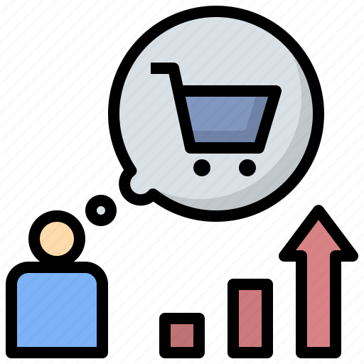 Consumer, increases, demand, shopping, need, customer, satisfaction icon - Download on Iconfinder