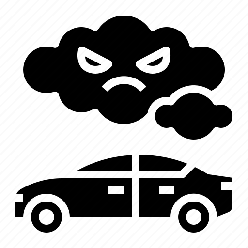 Automobile, carbon, monoxide, pollution icon - Download on Iconfinder