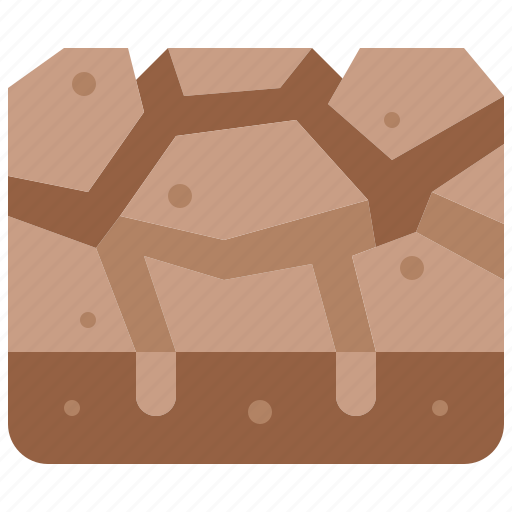 Drought, dry, soil, cracked, disaster, ground, fissure icon - Download on Iconfinder