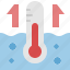ocean, thermometer, temperature, heat, global, warming, hot, water 