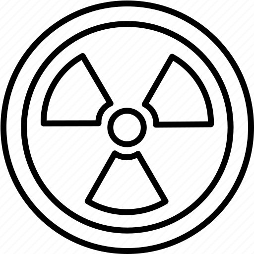 Atomic, danger, nuclear, radiation icon - Download on Iconfinder