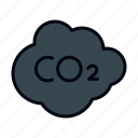 co2, pollution, greenhouse gas, cloud, atmospheric pollution, nature, global warming, carbon dioxide, contamination