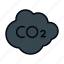 co2, pollution, greenhouse gas, cloud, atmospheric pollution, nature, global warming, carbon dioxide, contamination 