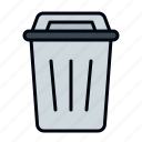 trash, trash can, garbage, rubbish, delete, bin, eliminate, bin file, trash bin