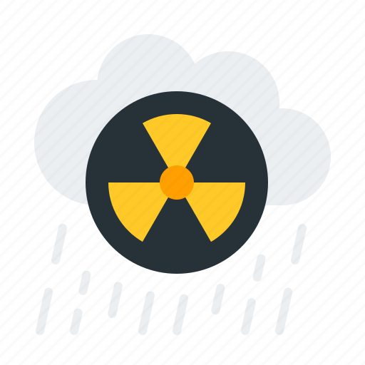 Rain, acid rain, pollution, ecology and environment, radiation, nuclear, chemical icon - Download on Iconfinder