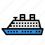liner, ocean, ship, transportation 