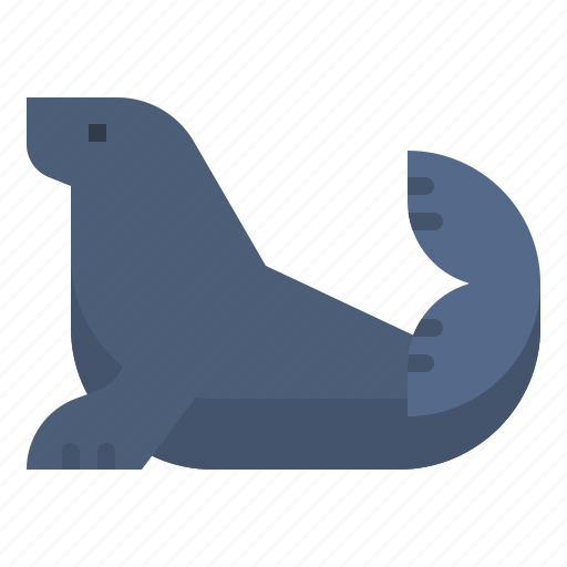 Animal, antarctica, ice, seal icon - Download on Iconfinder