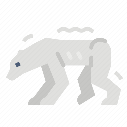 Bears, ice, polar, thin icon - Download on Iconfinder