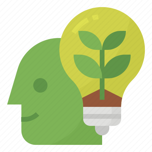 Eco, green, growth, thinking icon - Download on Iconfinder