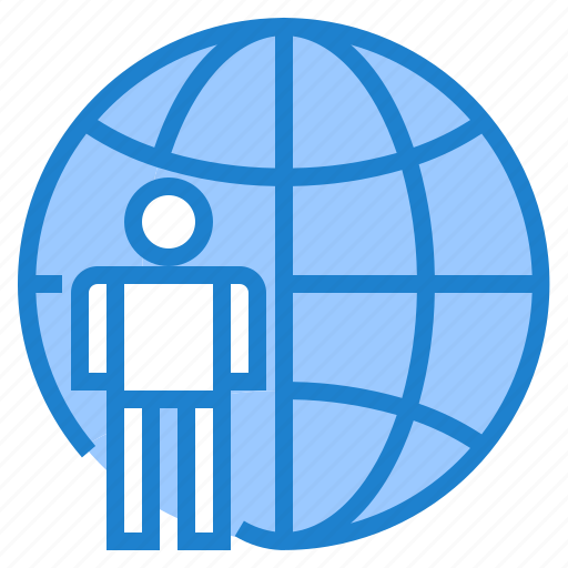 Global, management, earth, world, space, planet icon - Download on Iconfinder