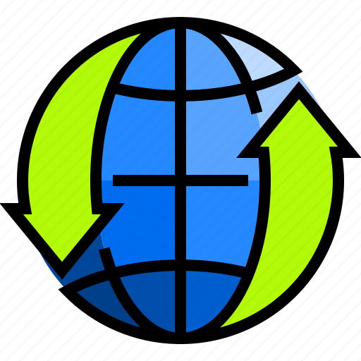 Global, exchange, earth, world, space, planet icon - Download on Iconfinder