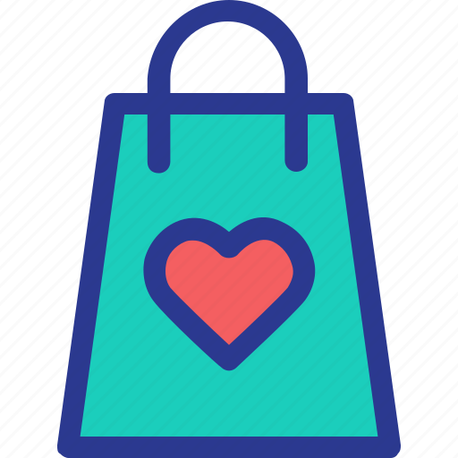 Bag, celebration, love, marriage, party, shop, wedding icon - Download on Iconfinder