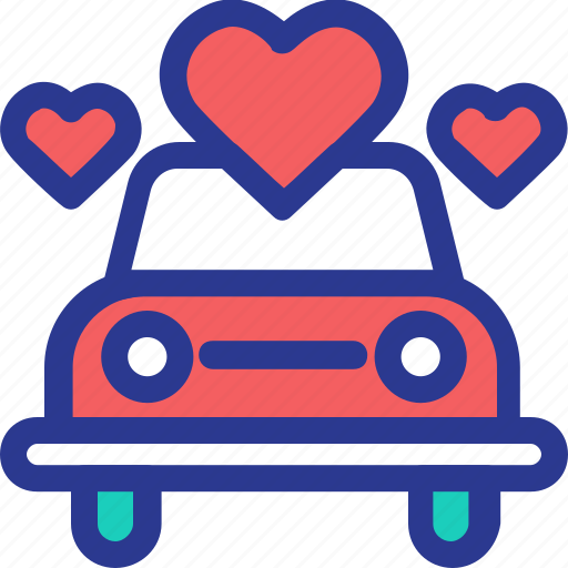 Car, celebration, love, marriage, party, vechile, wedding icon - Download on Iconfinder