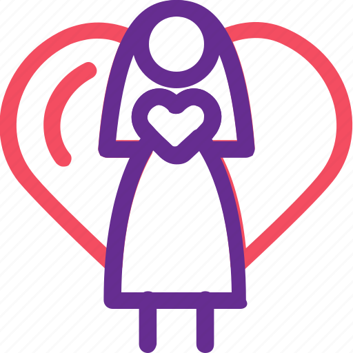 Celebration, love, marriage, party, wedding, woman, women icon - Download on Iconfinder