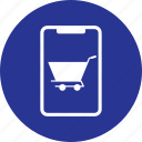 cargo, cart, mobile, online, shopping, trolley