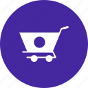 cargo, cart, hour, shopping, trolley