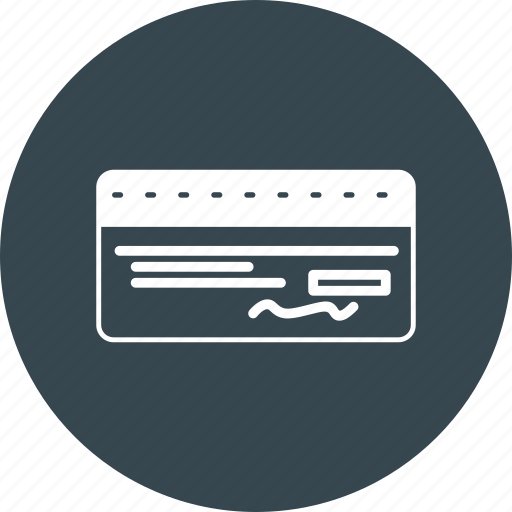 Bank, cheque, money icon - Download on Iconfinder