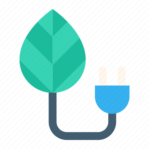 Eco, electricity, energy, environment, plug, power, renewable icon - Download on Iconfinder