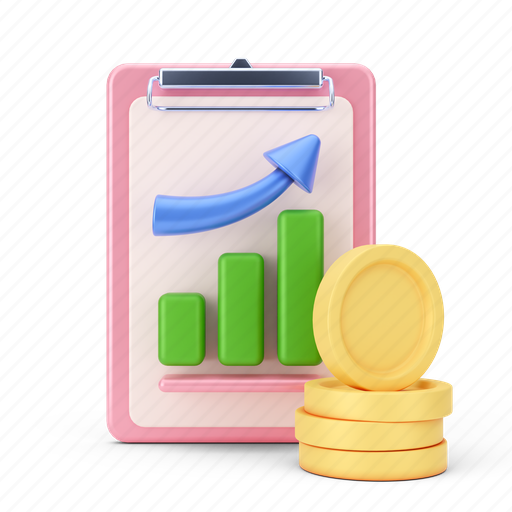 Money, currency, finance, coin, cash, coins stack, financial 3D illustration - Download on Iconfinder