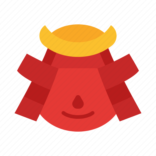 Samurai, warrior, japan, japanese, cultures, traditional, mask icon - Download on Iconfinder