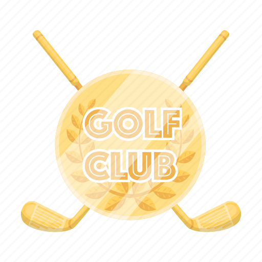 Club, emblem, golden, golf, insignia icon - Download on Iconfinder