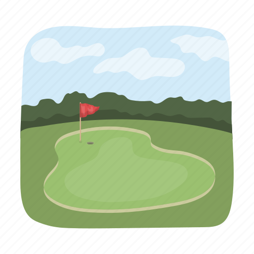 Field, golf, grass, play, playground icon - Download on Iconfinder