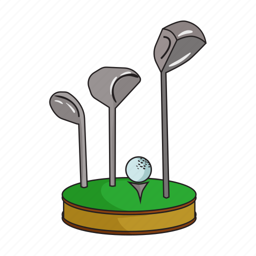 Ball, equipment, golf, inventory, putter, sports, tool icon - Download on Iconfinder