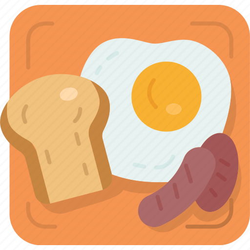 Breakfast, meal, food, sandwich, egg icon - Download on Iconfinder