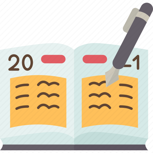 Planner, book, calendars, agenda, diary icon - Download on Iconfinder
