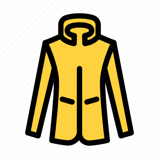 Coat, dress, fashion, luxury, goldlife icon - Download on Iconfinder