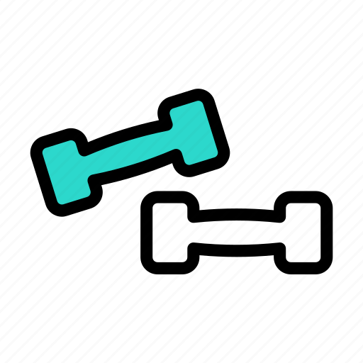 Dumbbell, gym, fitness, exercise, goldlife icon - Download on Iconfinder